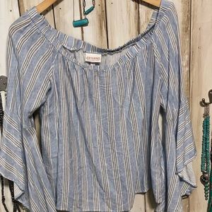 Off the shoulder shirt